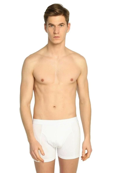 Erkek Elastan Likralı Boxer 6'lı Paket. - Resim 3