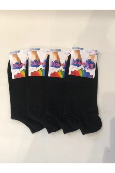 Pamuklu Unisex 4 Adet Renkli Çorap ürün görseli 1