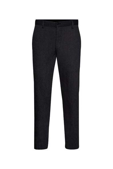 Slim Fit Gabardin Siyah Erkek Pantolon ürün görseli 1