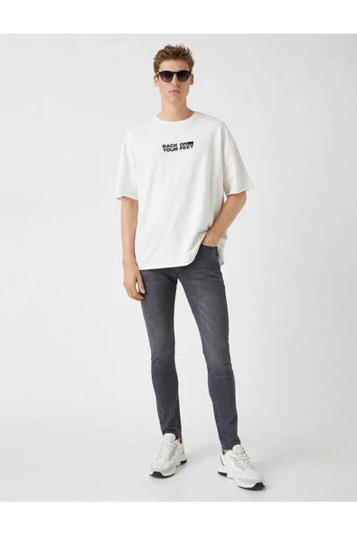 Skinny Fit Kot Pantolon Michael Jean ürün görseli 1