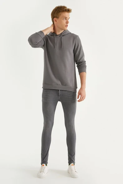 Erkek Gri Jeans 2KAM43613MD ürün görseli 1