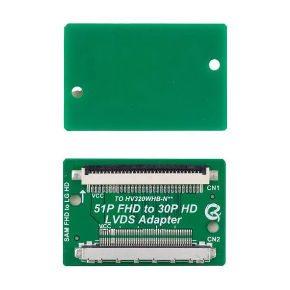 Lcd Panel Flexi Repair Kart 51P Fhd To 30P Hd Lvds To Fpc Sam Fhd To Lg Hd QK0807B ürün görseli 1