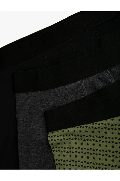 Pamuklu Basic Boxer Seti 3'lü - Resim 2