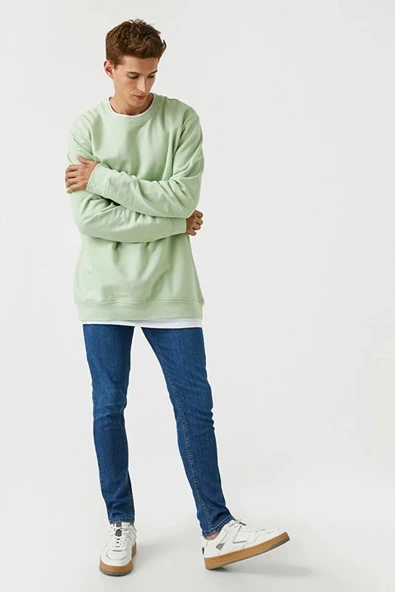 Erkek Jean Pantolon 2kam43340ld740 - Resim 2