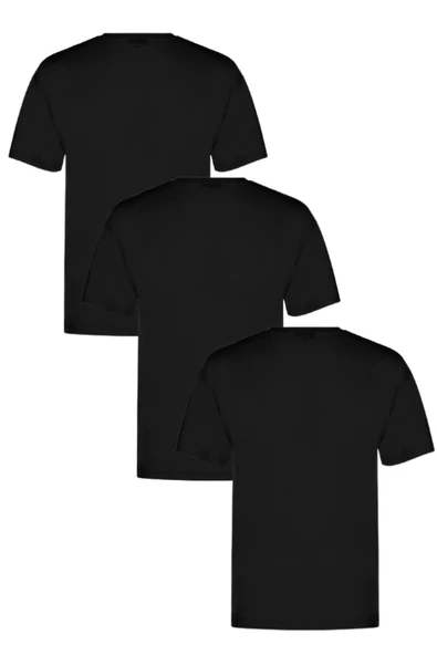 Erkek Likra Dar Kalıp Yuvarlak Yaka Tshirt Seti  3lü ürün görseli 1