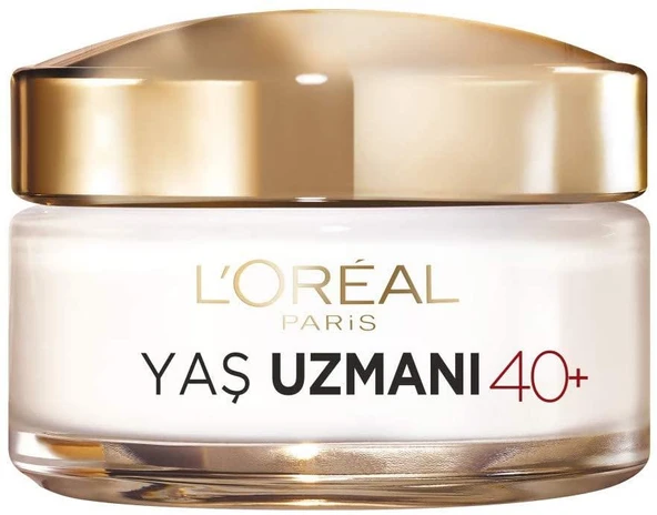 L'Oréal Paris Yaş Uzmanı 40+ Kırışıklık Karşıtı Sıkılaştırıcı Krem, 50 ml ürün görseli 1