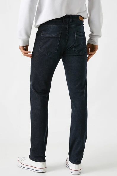 Slim Fit Kot Pantolon - Brad Jean - Resim 4