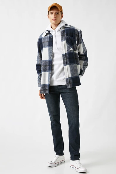 Slim Fit Kot Pantolon - Brad Jean - Resim 2