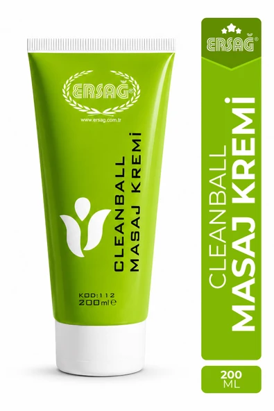 ERSAĞ Cleanball Masaj Kremi 200 ML ürün görseli 1