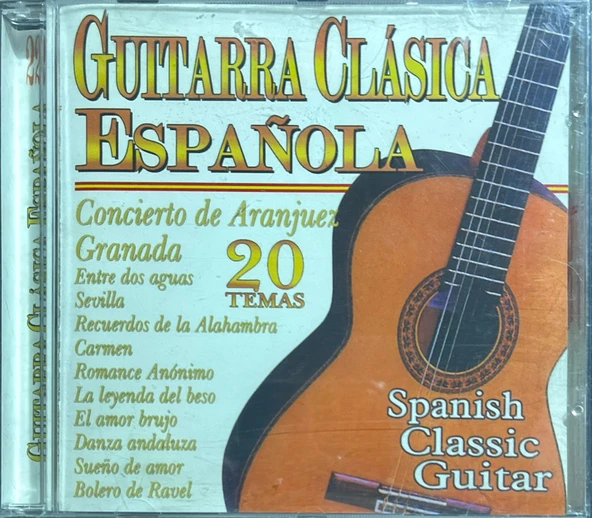 (Müzik CD sidir Plak Değildir) CD Guitarra Clasica Espanola CD ürün görseli 1