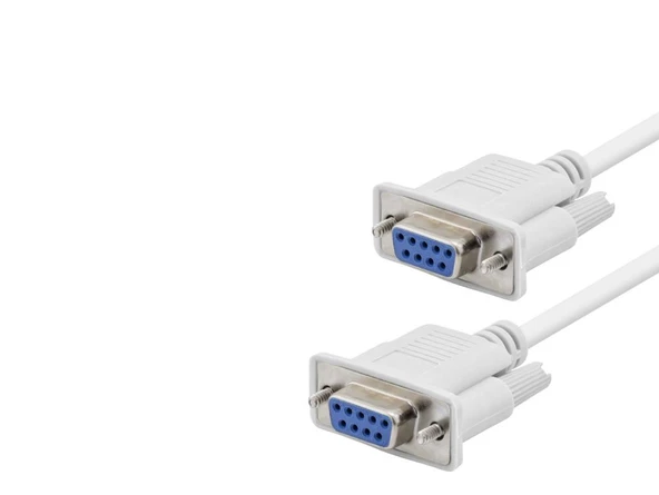 RS232 Seri Port Uzatma Kablosu 1.5 M - Beyaz HDX7800 ürün görseli 1