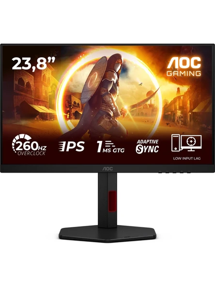 AOC 24G4ZR 23.8 0.3 ms Full HD IPS 240 Hz Oyuncu Monitörü ürün görseli 1