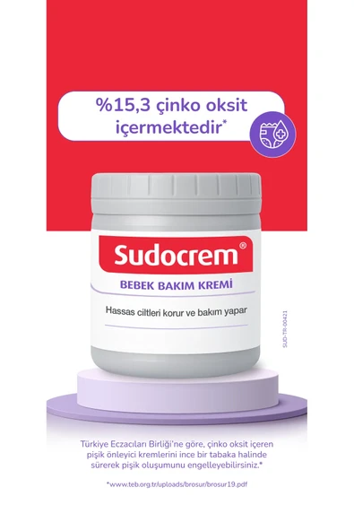 Sudocrem Bebek Bakım Kremi 250g ürün görseli 1