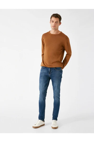 Erkek Indıgo Jeans 1KAM43220MD - Resim 3