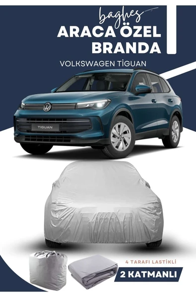 Volkswagen Tiguan Branda Lüx Kalite Oto Brandası Uyumlu Araba Çadırı SUV ürün görseli 1