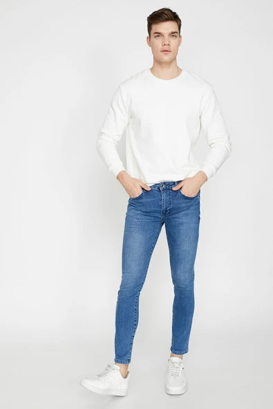 Erkek Indıgo Jeans 9KAM43552LD ürün görseli 1
