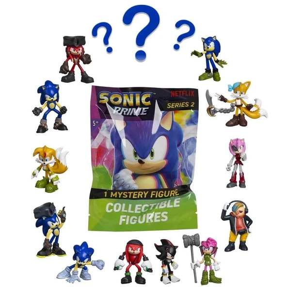 Sonic Prime Sürpriz Figür Paketi S2 - 1 Adet Fiyatıdır ürün görseli 1