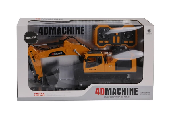 4D-E1 METAL AĞIZLI DUMAN ATAN FARKLI KONTROLLÜ EXCAVATOR ürün görseli 1