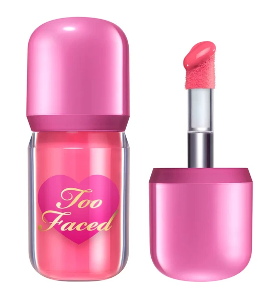 Too Faced Love Flush Blush - Işıltılı Likit Allık First Love ürün görseli 1