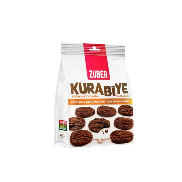 Züber Orijinal Yulaflı Kurabiye 80 Gr Kakaolu ürün görseli 1