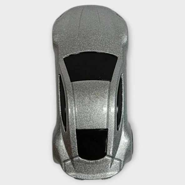 Metal Mini Arabalar  8 cm - Gri - 1 - 1 ADET - Resim 4