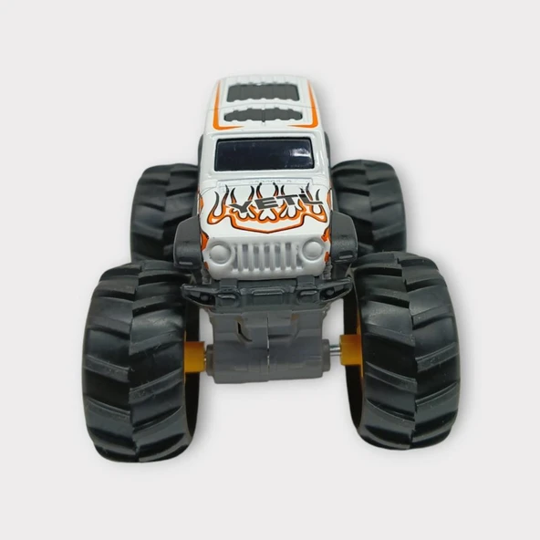 Mini Off-Road Araçlar - Beyaz - 1 ADET - Resim 3