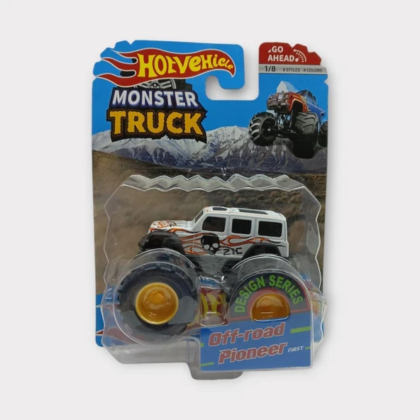 Mini Off-Road Araçlar - Beyaz - 1 ADET - Resim 5