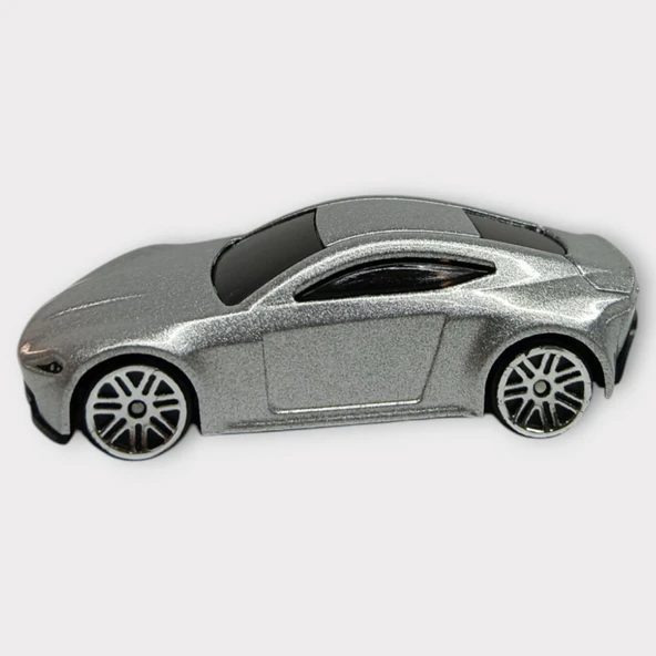 Metal Mini Arabalar  8 cm - Gri - 1 - 1 ADET - Resim 2