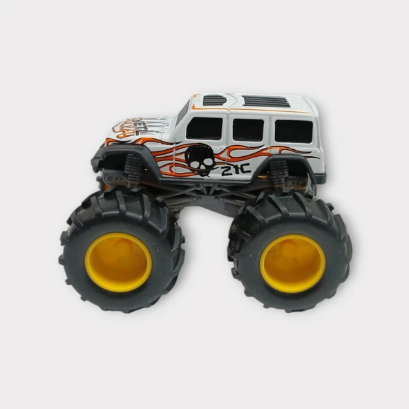 Mini Off-Road Araçlar - Beyaz - 1 ADET - Resim 2