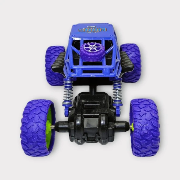 Çek Bırak Cross  Araba 14 Cm - Mor - 1 ADET - Resim 3