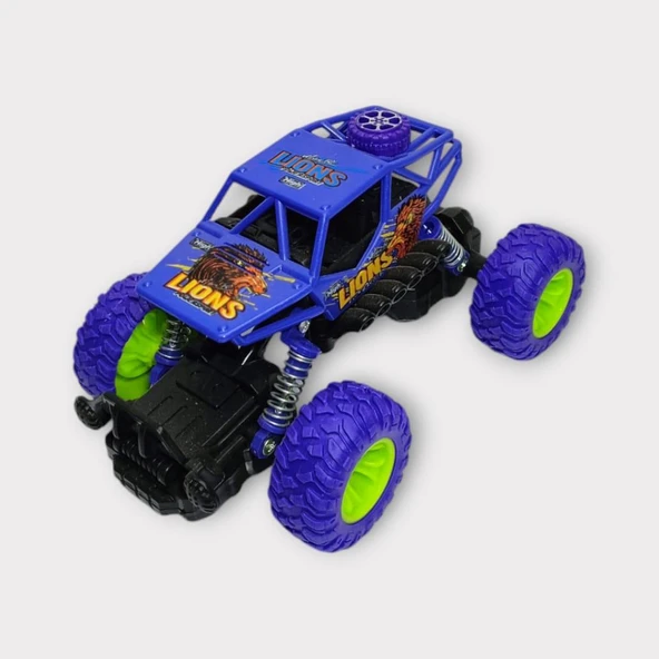 Çek Bırak Cross  Araba 14 Cm - Mor - 1 ADET ürün görseli 1