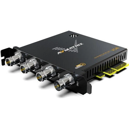 AvMatrix VC41 4 Kanal 3G-SDI PCIE Capture Card ürün görseli 1