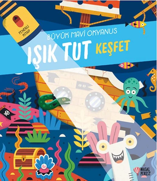 Işık Tut Keşfet Büyük Mavi Okyanus Fenerli Kitap ürün görseli 1