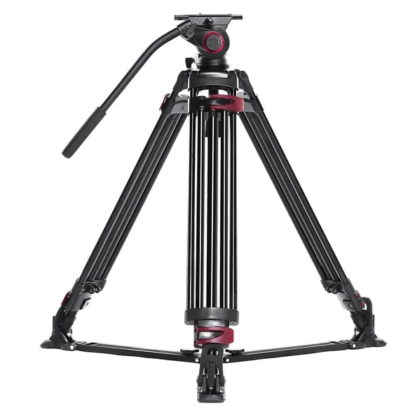 Miliboo MTT609A Hidrolik Kafalı Profesyonel Alüminyum Video Tripod ürün görseli 1