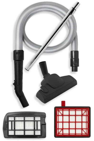 St Morritz Çok Renkli Fakir Ranger Electronic Uyumlu Lüks Hortum Seti + 2'li Filtre Seti ürün görseli 1