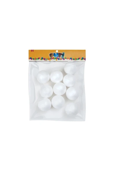 Puti Köpük Top 5 Cm 4773 (10 Lu Paket) ürün görseli 1