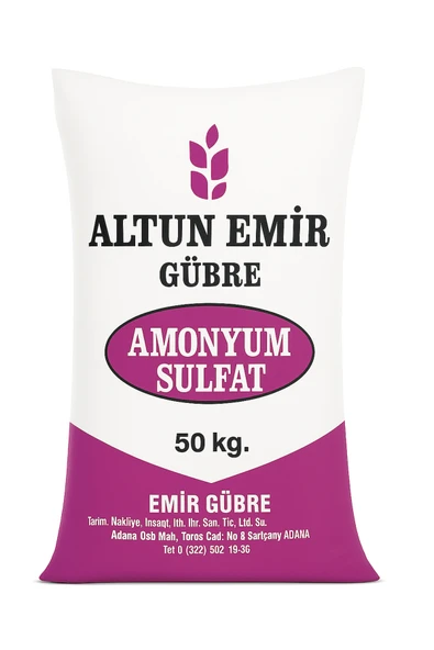 ALTUN EMİR Amonyum Sülfat Gübresi %21 – 50 KG | EC Fertilizer | ürün görseli 1