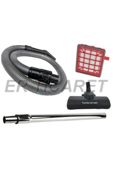 ER TİCARET Fakir Veyron Turbo Basic Süpürge Hortum Turbo Başlık Boru Filtre ürün görseli 1