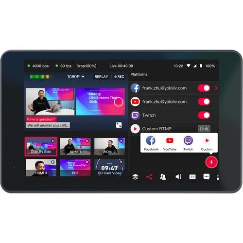 YoloLiv YoloBox Pro Taşınabilir Canlı Yayın Stüdyosu ürün görseli 1