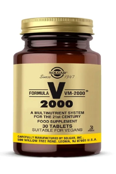 Solgar Vm 2000 30 Tablet - Resim 4