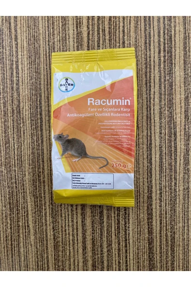 COŞKUN TARIM ÜRÜNLERİ RACUMİN BUĞDAY Fare İlacı 250gr ürün görseli 1