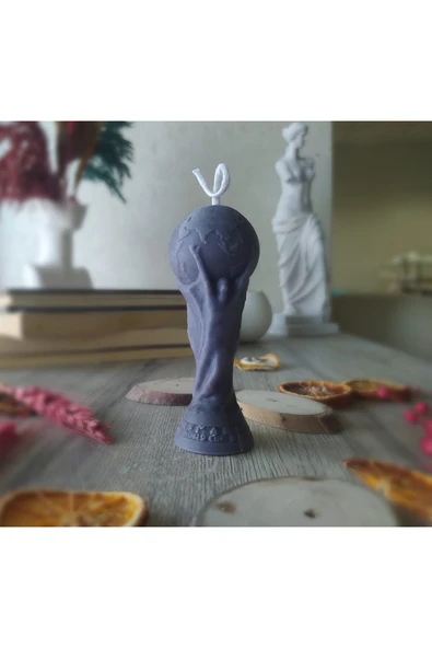 HogART Design Dünya Kupası Mum & Kokulutaş Silikon Kalip ürün görseli 1