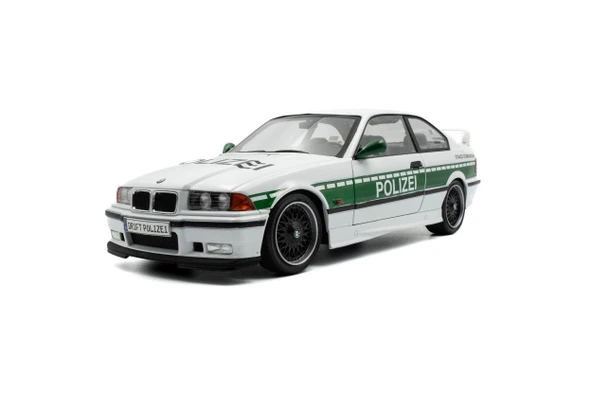 Solido S1803915 1/18 BMW E36 M3 Coupe SOLIDO WORKS DRIFT POLIZEI – 1991 ürün görseli 1