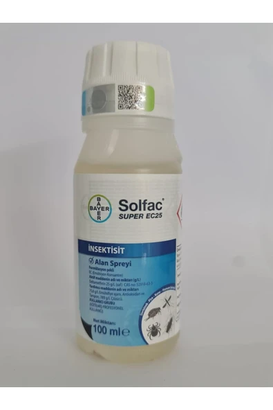 Hype Store Bayer Solfac 25 Ec Haşere İlacı 100 ml ürün görseli 1