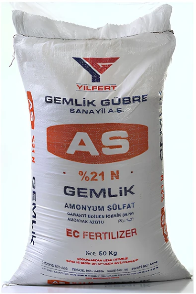GEMLİK 50 KG AMONYUM SÜLFAT KRİSTAL GÜBRE ürün görseli 1