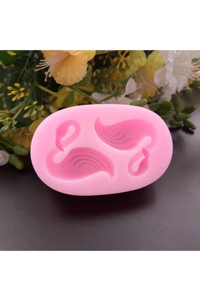HogART Design Kuğu 2 Mum Sabun & Kokulutaş Silikon Kalıp ürün görseli 1