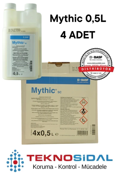 BASF Mythic Sc 500 ml Genel Haşere | 1 Koli 4x500ml Distribütör Garantili | Orijinal Ürün ürün görseli 1