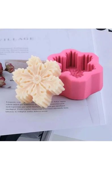 HogART Design Kar Tanesi Silikon Kalıp ürün görseli 1