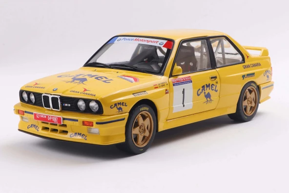 Solido S1801528 1/18 BMW E30 M3 Gr.A – Rally Principe Asturias – 1992 – #1 J.M.Ponce / J.C.Deniz ürün görseli 1