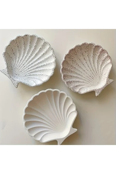 HogART Design Midye Tabak Silikon Kalıp - Resim 5